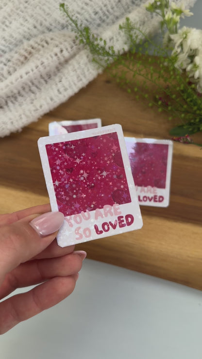 Loved | Aufkleber